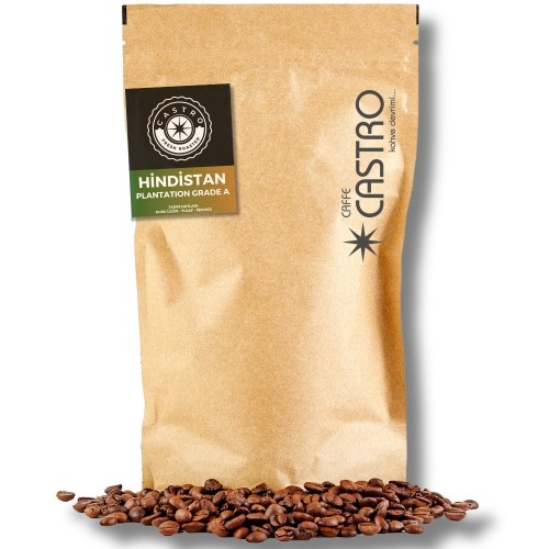 Castro Hindistan Plantation Grade A Kahve 250 Gr. Castro Hindistan Plantation Grade A Kahve 250 Gr.